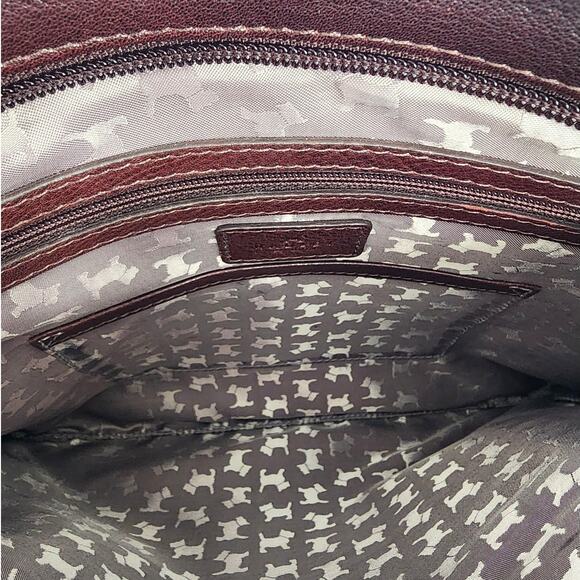 Radley London Dark Brown Pebbled Leather Crossbody Bag - Picture 7 of 12